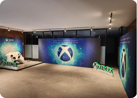Xbox Booth Green